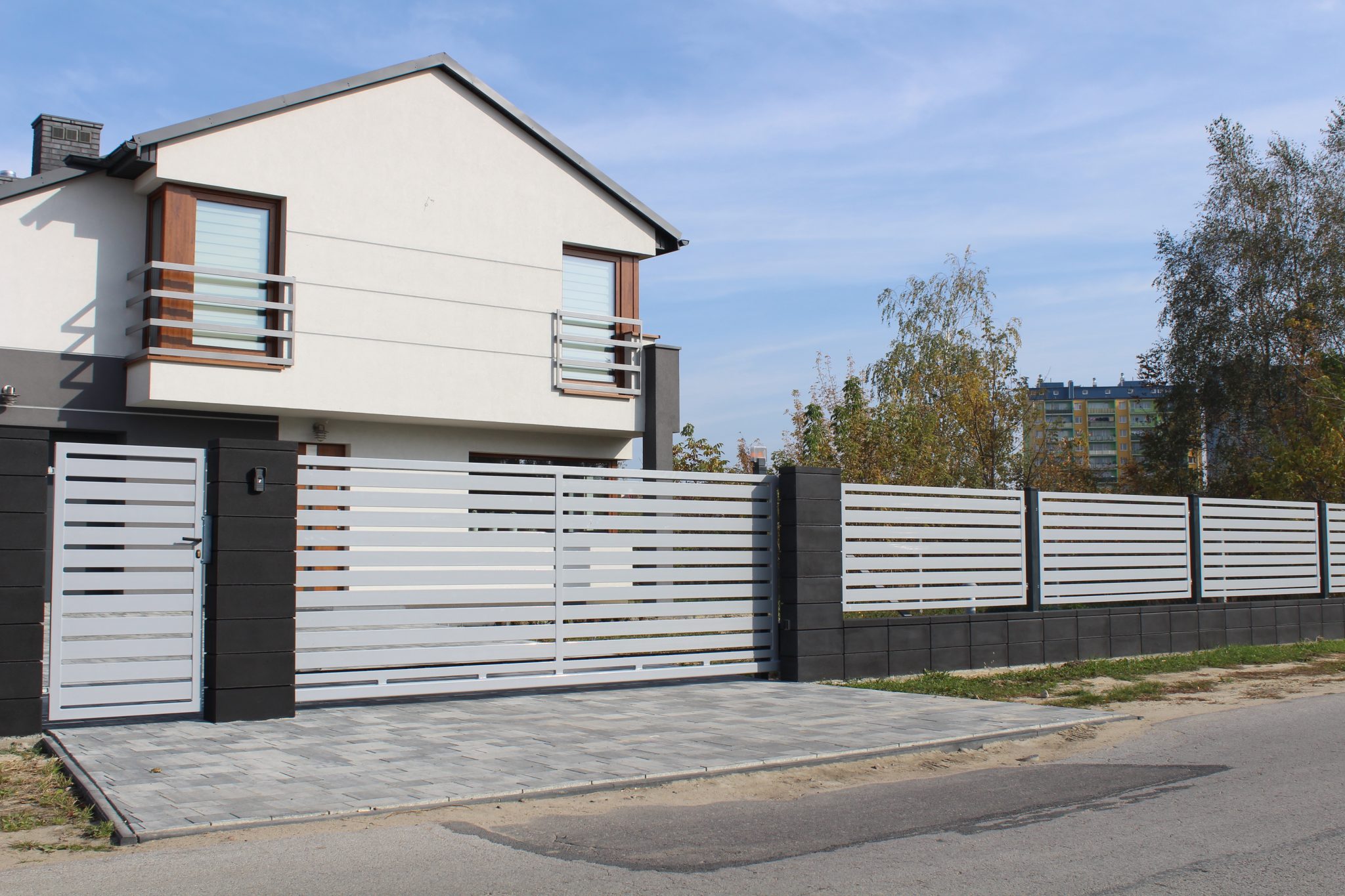 ogrodzenie palisadowe